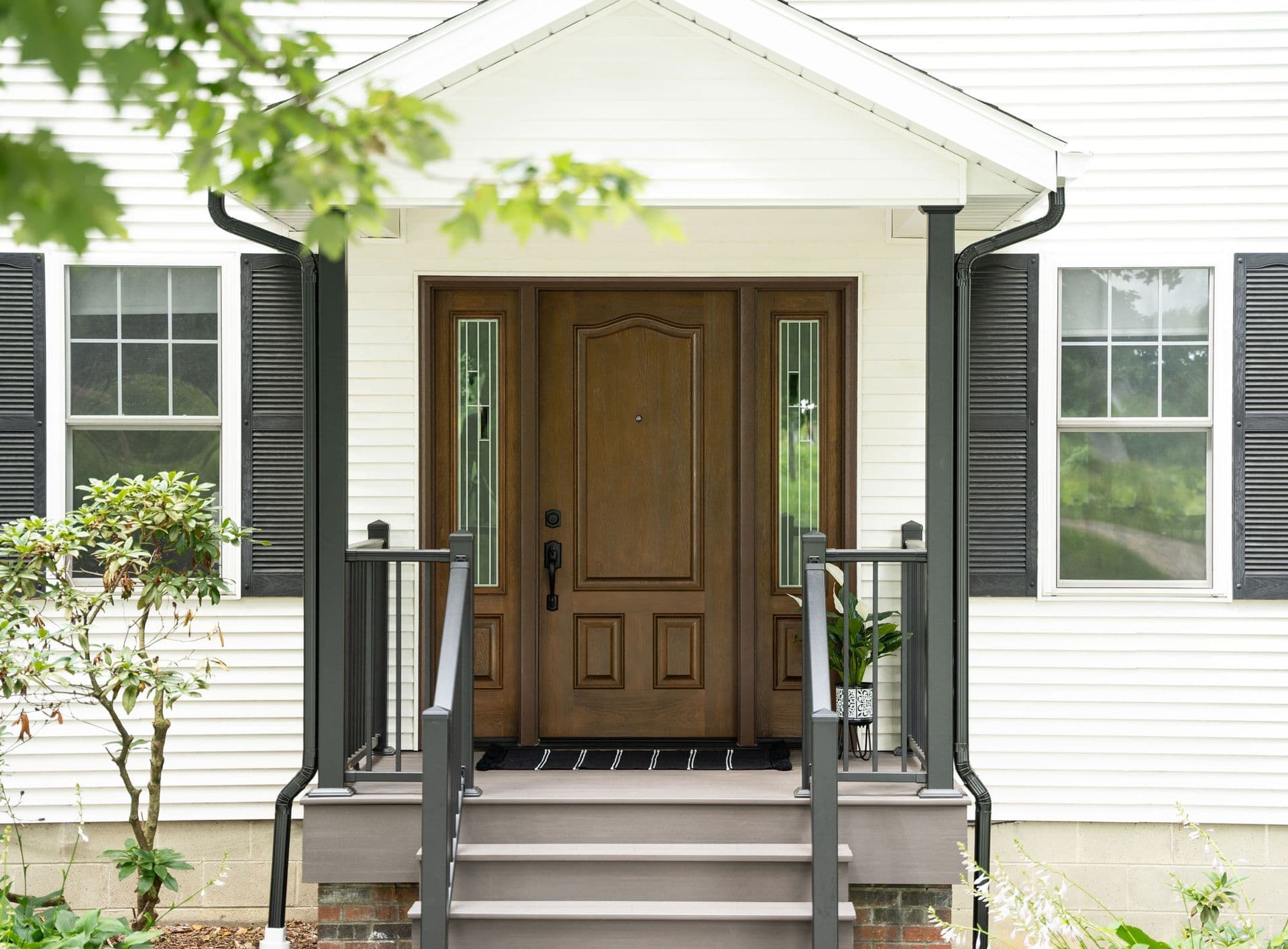 New Entry Door from DreamHome Remodel 1