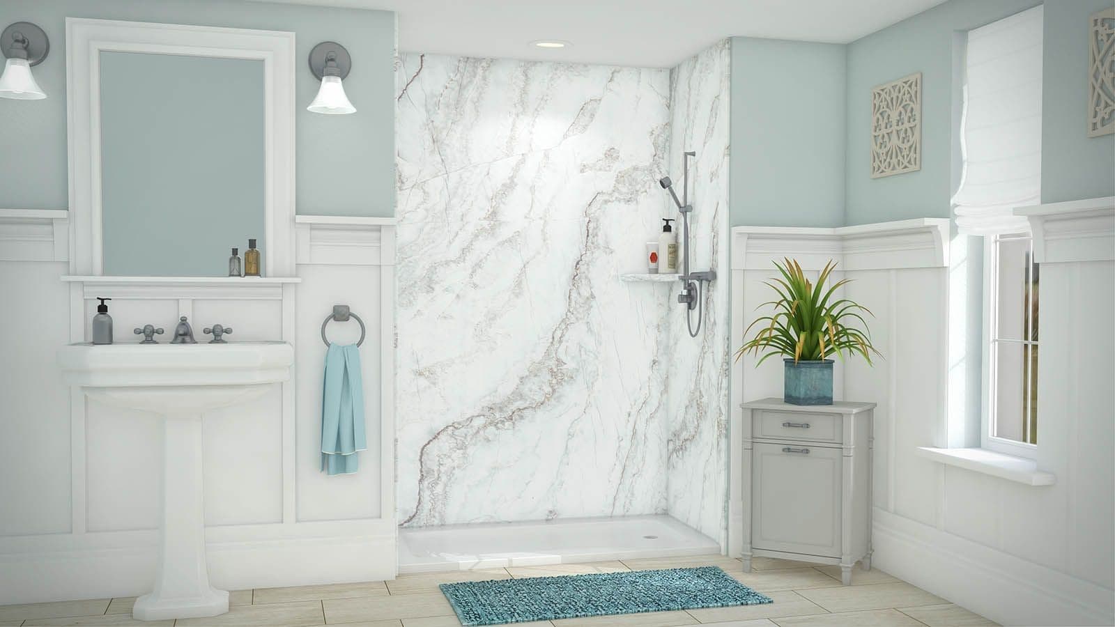 DreamHome Remodel Shower Upgrade 1